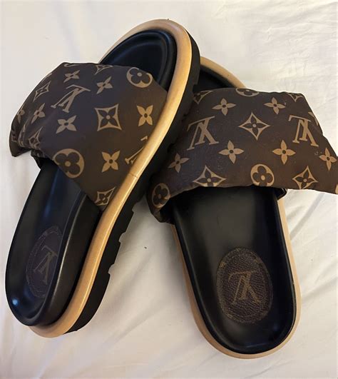 chinelo louis vuitton feminino